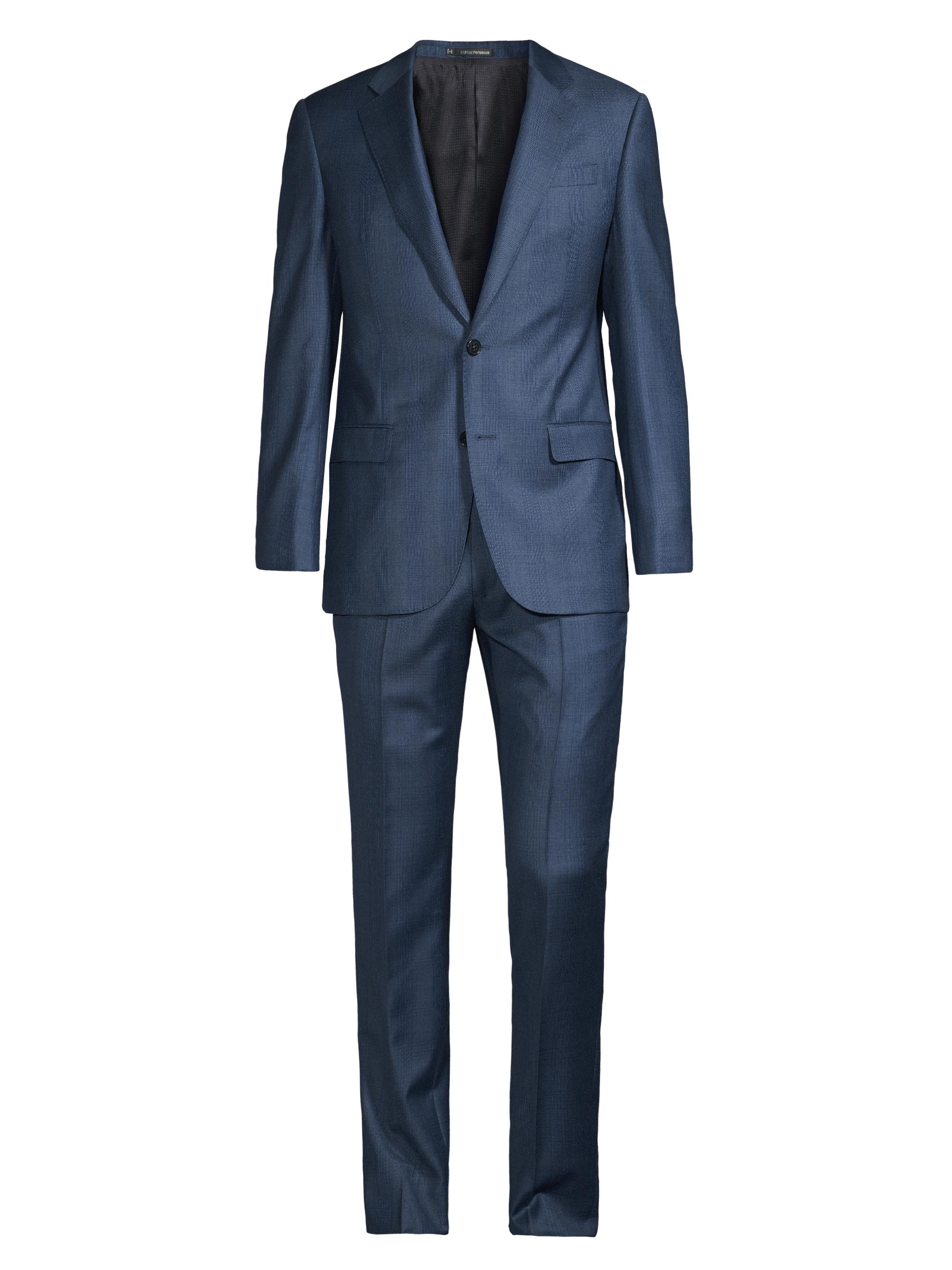 Shaddow Two-Button Classic-Fit Plaid Wool Suit