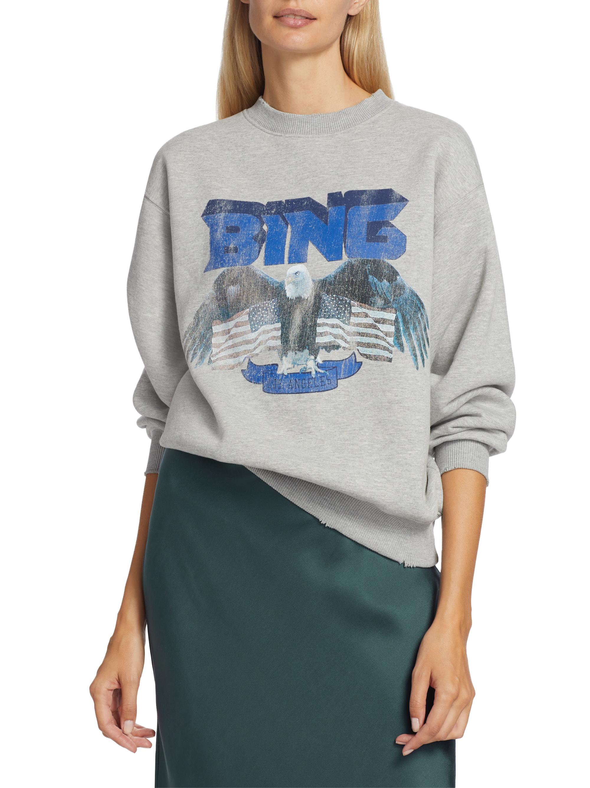 Shop Anine Bing Vintage Bing Sweatshirt | Saks Fifth Avenue