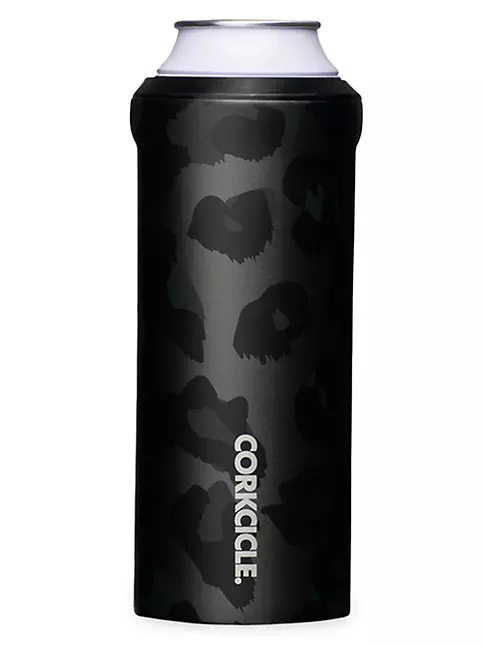 Corkcicle - Slim Can Cooler Black