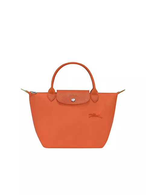 Shop Longchamp Small Le Pliage Green Top Handle Bag | Saks Fifth Avenue