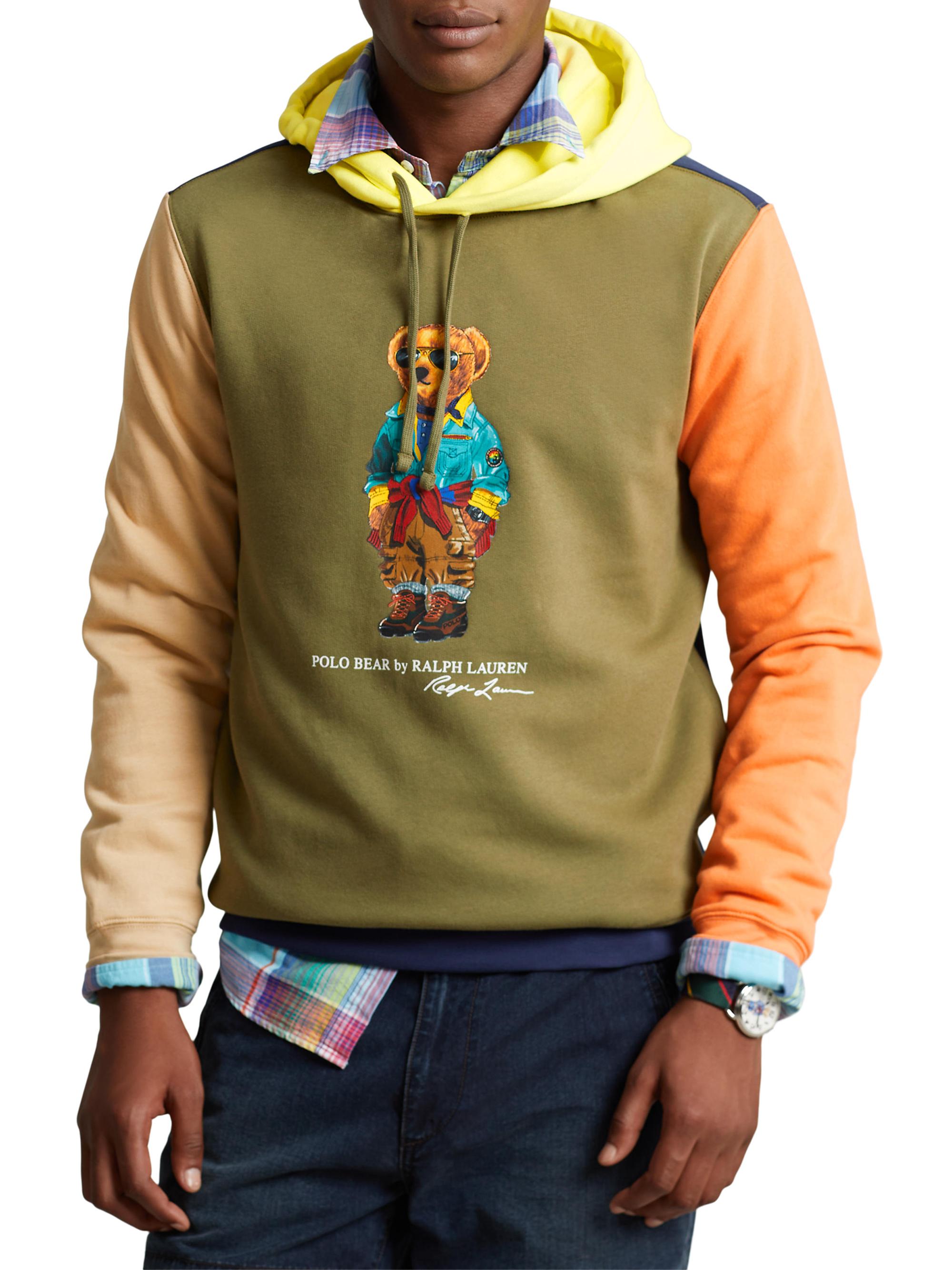 Shop Polo Ralph Lauren Polo Bear Fleece Hoodie | Saks Fifth Avenue