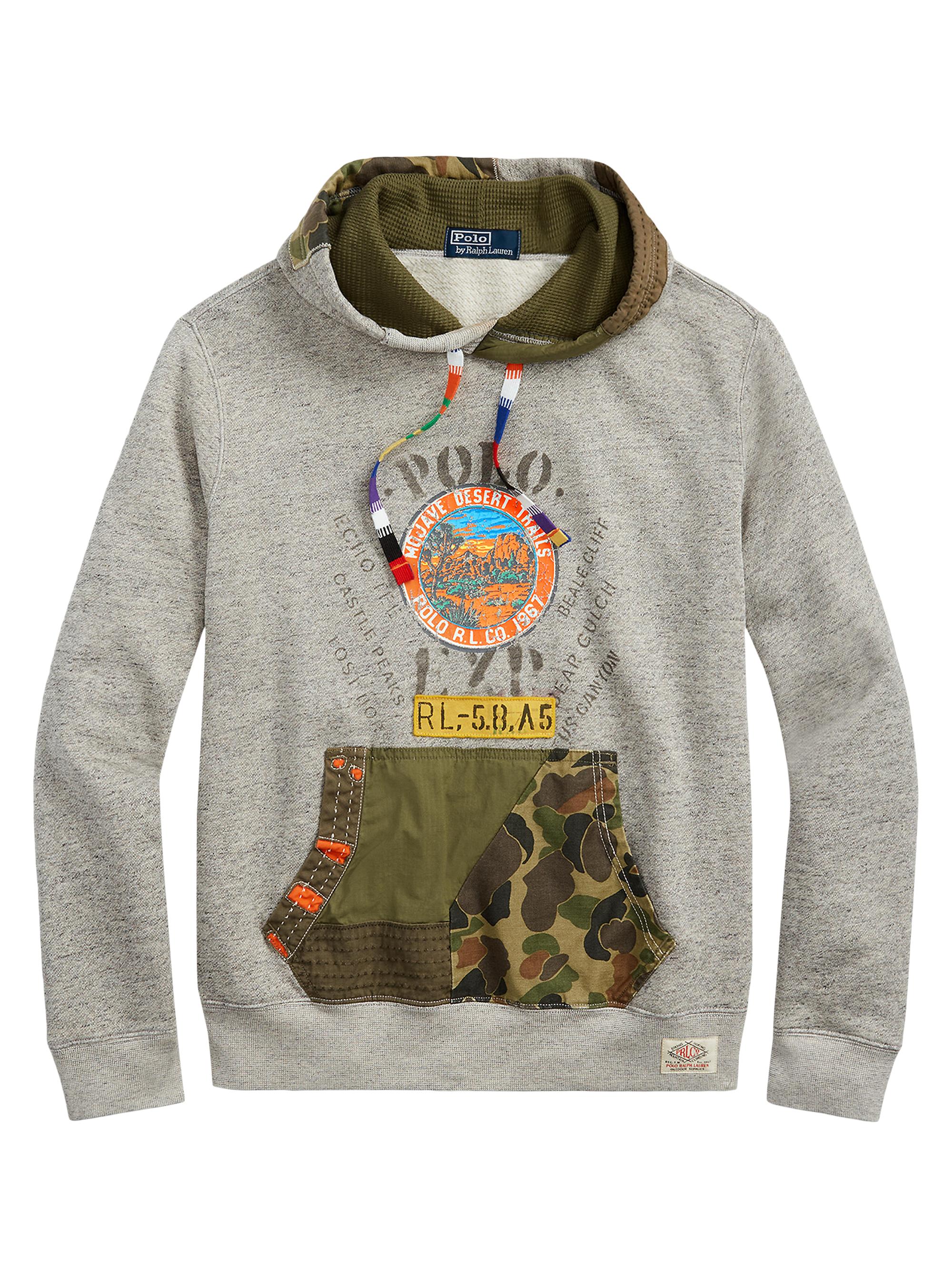 Shop Polo Ralph Lauren Fleece Camo Hoodie | Saks Fifth Avenue