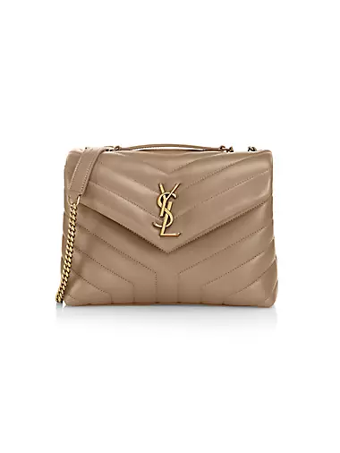 Loulou Small Chain Bag in Quilted ''Y'' Leather