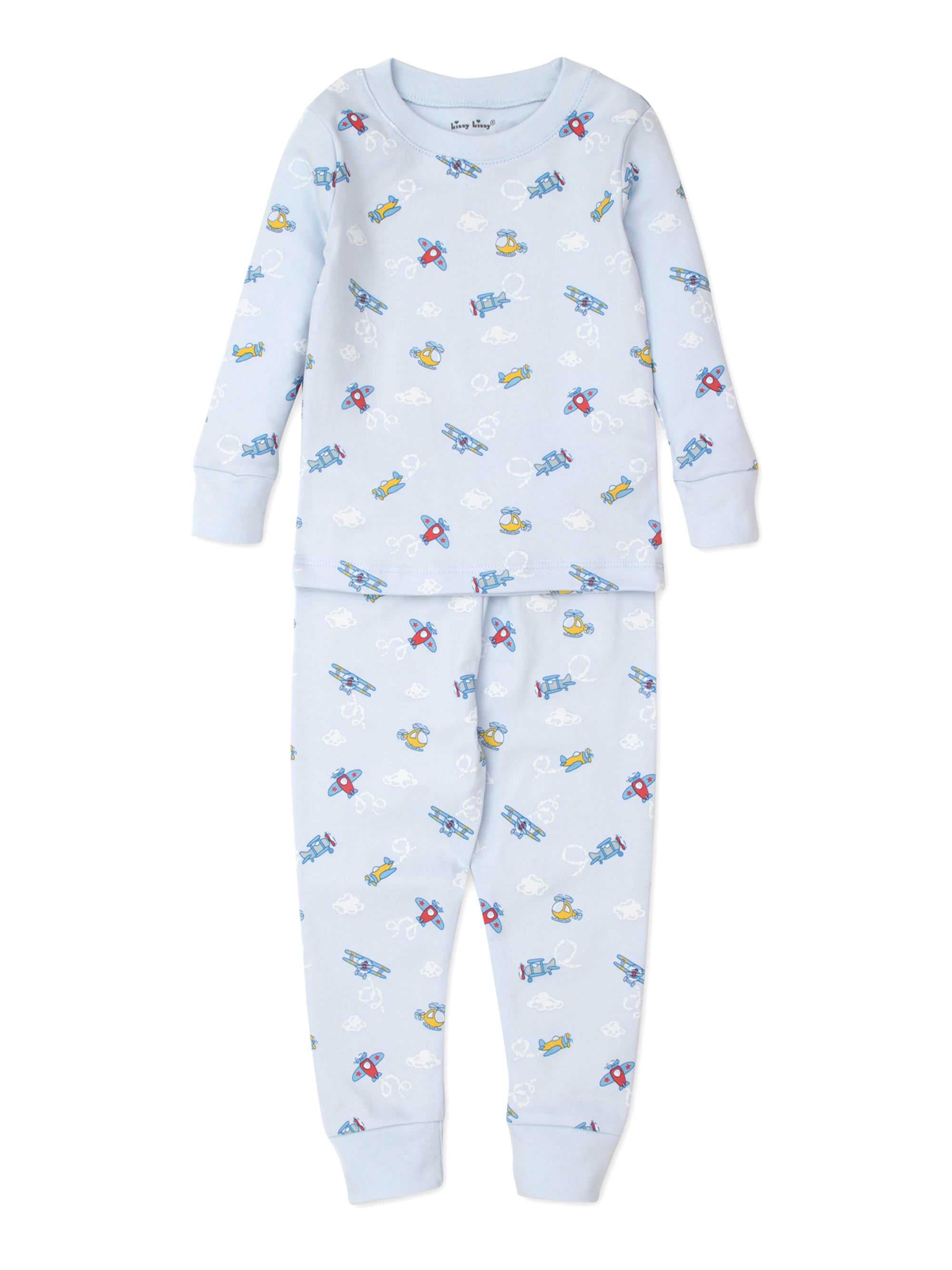 Shop Kissy Kissy Baby Boy's Airplane Graphic Pajamas Saks Fifth Avenue