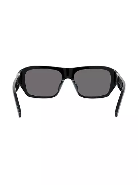 Shop Givenchy 58MM Geometric Acetate Sunglasses | Saks Fifth Avenue