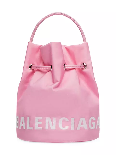 Balenciaga Wheel XS Drawstring Bucket Bag on SALE