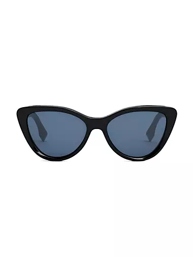 Lettering 55MM Cat Eye Sunglasses