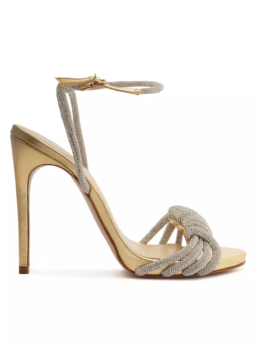 Shop Schutz Jewell Crystal-Embellished High-Heel Sandals | Saks Fifth ...