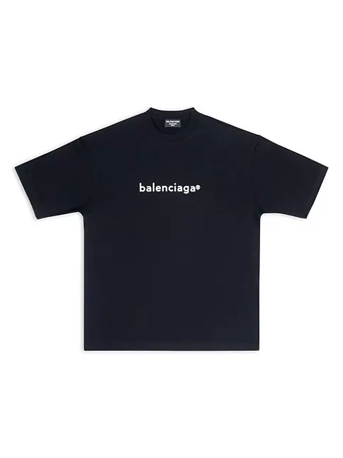 Demontere gennemsnit pessimist Shop Balenciaga New Copyright Medium Fit T-shirt | Saks Fifth Avenue