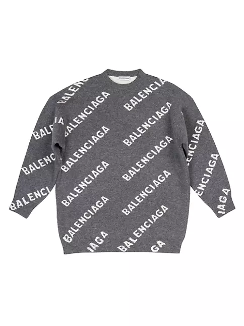 Shop Allover Logo Sweater | Saks Fifth