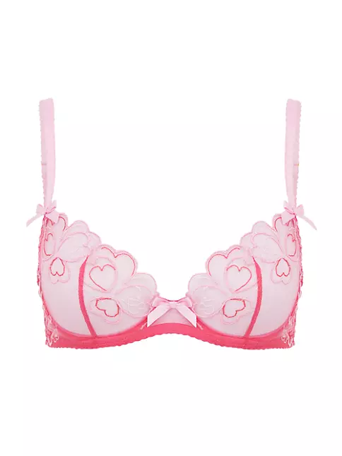 Shop Agent Provocateur Maysie Embroidered Tulle Bra | Saks Fifth Avenue