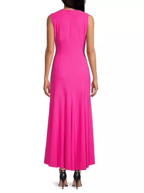 Shop One33 Social Jersey Flounce Hem Dress | Saks Fifth Avenue