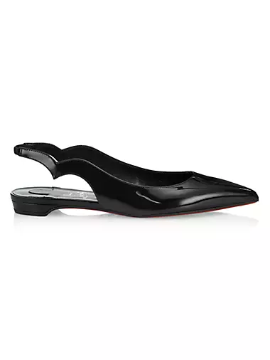 Hot Chickita Patent Leather Slingback Sandals