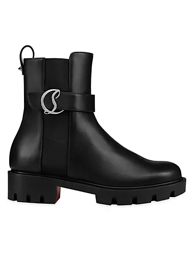 CL Chelsea Leather Lug-Sole Boots