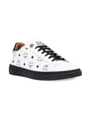 Shop MCM Terrain Visetos Low-Top Sneakers | Saks Fifth Avenue