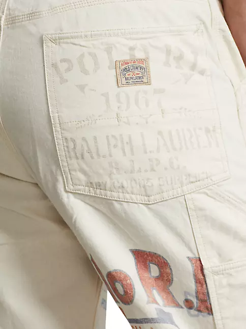 Shop Polo Ralph Lauren Denim Painter Pants | Saks Fifth Avenue