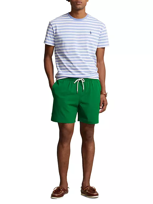 Shop Polo Ralph Lauren Traveler Swim Shorts | Saks Fifth Avenue