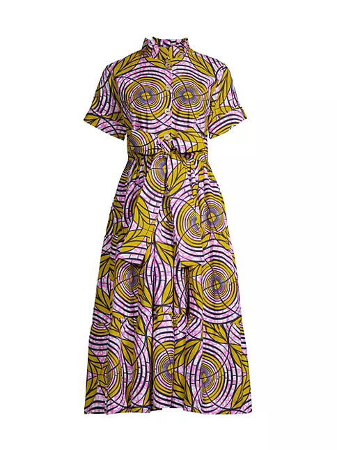 Shop Elisamama Olori Geometric Dress | Saks Fifth Avenue