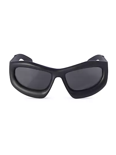 62MM Katoka Rectangular Sunglasses