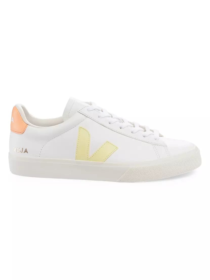 Shop Veja Campo Leather Low-Top Sneakers | Saks Fifth Avenue