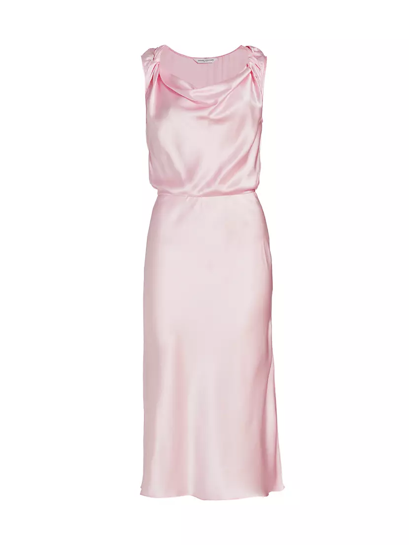Shop Amanda Uprichard Ellison Silk Slip Dress | Saks Fifth Avenue