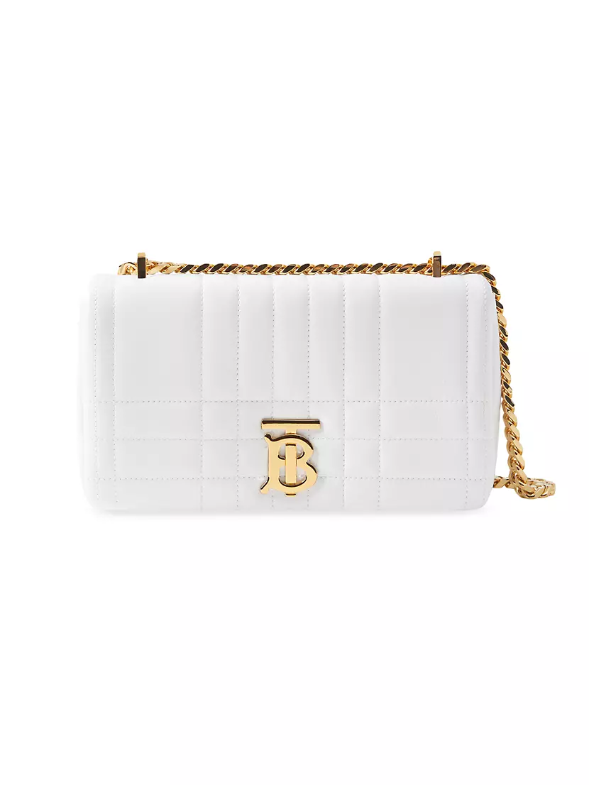 Shop Burberry Lola Quilted Leather Crossbody Bag | Saks Fifth Avenue