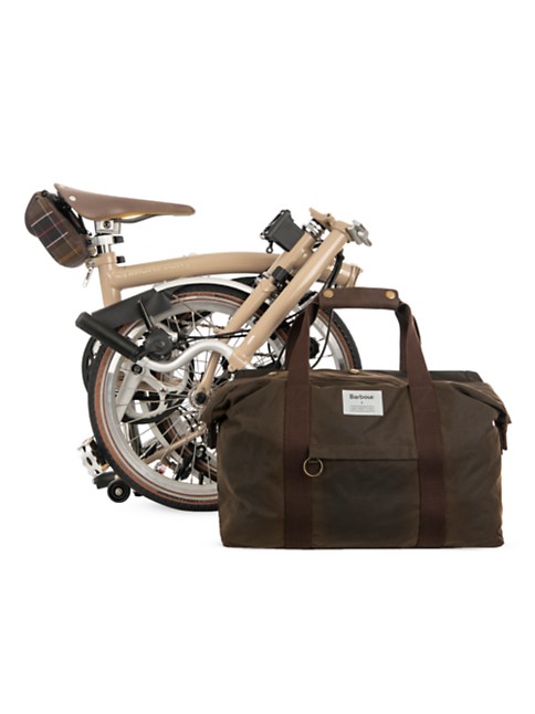 Barbour × Brompton Wax City Bag- Barbour × Brompton Wax City Bag-