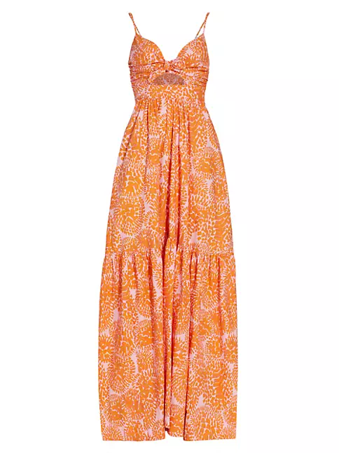 Shop A.L.C. Laura Cotton Maxi Dress | Saks Fifth Avenue
