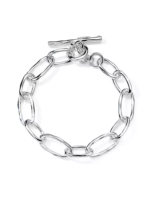 Shop Ippolita Classico Sterling Silver Oval Link Bracelet | Saks Fifth ...