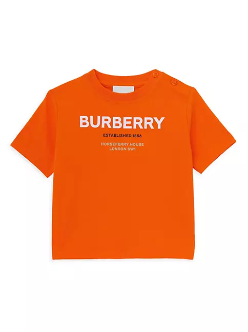 Shop Burberry Baby Boy's & Little Boy's Logo Horseferry T-Shirt