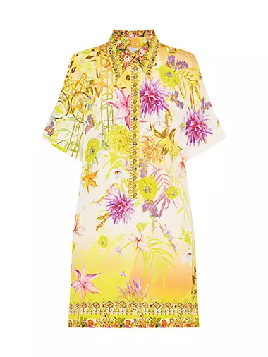 How Does Your Garden Grow Silk Floral Coverup