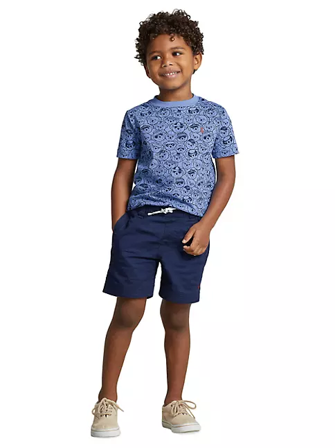 Shop Polo Ralph Lauren Little Boy's Polo Bear Print T-Shirt | Saks ...