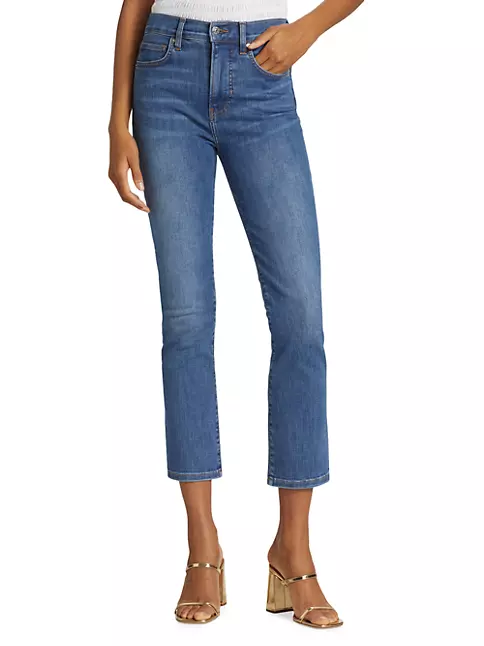Shop Veronica Beard Carly Kick Flare Jeans | Saks Fifth Avenue