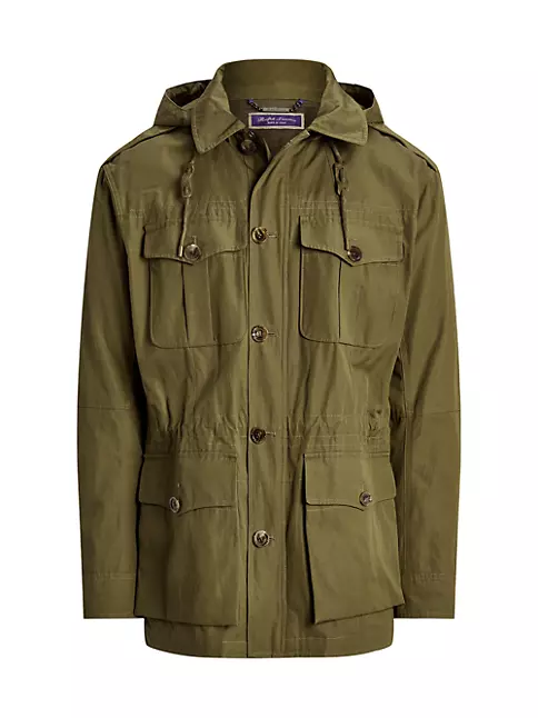Shop Ralph Lauren Purple Label Hartridge Cotton 4-Pocket Jacket | Saks ...