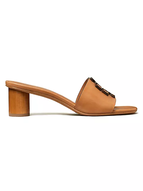 Shop Tory Burch Ines 55MM Leather Mules | Saks Fifth Avenue