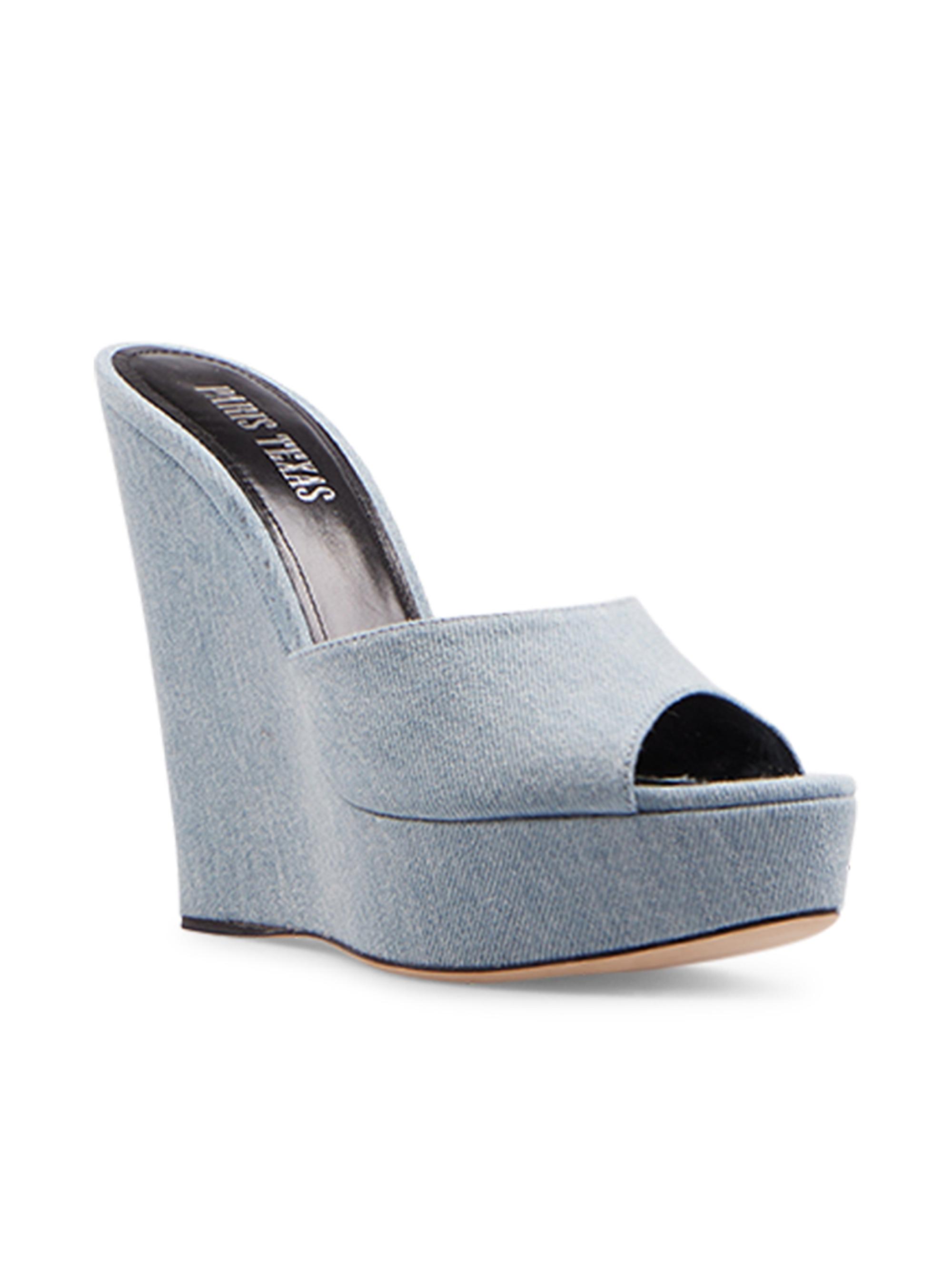 Love & Liberty Women's Olga-ll Wedge Sandal – 2.5 Inch Heel, Textile Upper, Leather/Synthetic Lining - View #5