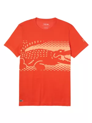 Shop Lacoste Lacoste Tennis X Novak Djokovic Cotton-Blend T-Shirt Saks Fifth Avenue