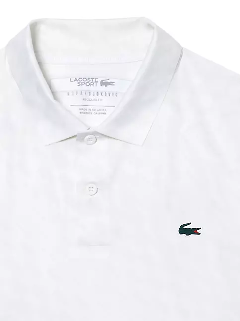 Shop Lacoste Lacoste Tennis x Djokovic Jersey Polo Shirt | Saks Fifth Avenue