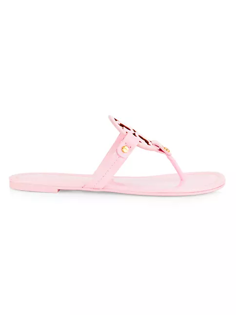 Shop Tory Burch Miller Classic Leather Sandals | Saks Fifth Avenue