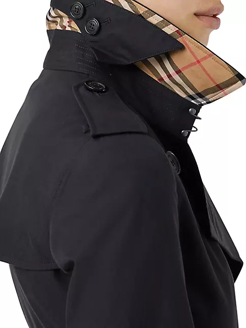 Shop Burberry Heritage Chelsea Long-Length Trench Coat | Saks Fifth Avenue