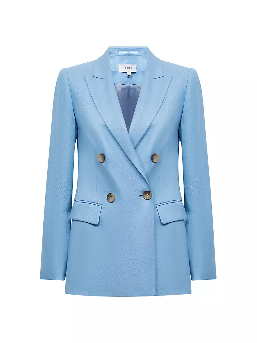 Shop Reiss Hollie Double-Breasted Blazer | Saks Fifth Avenue