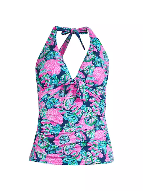 Shop Lilly Pulitzer Armen Floral-Printed Tankini Top | Saks Fifth Avenue
