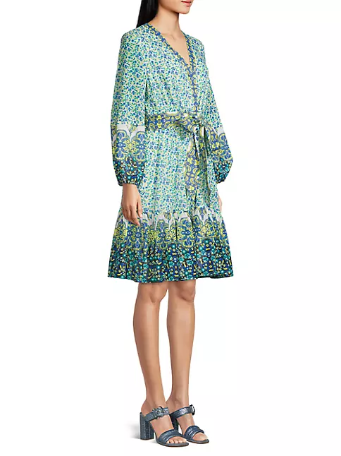 Shop Kobi Halperin Luanne Belted Floral Dress | Saks Fifth Avenue