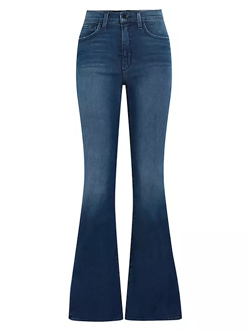 Shop Joe's Jeans The Molly High-Rise Flared Jeans | Saks Fifth Avenue