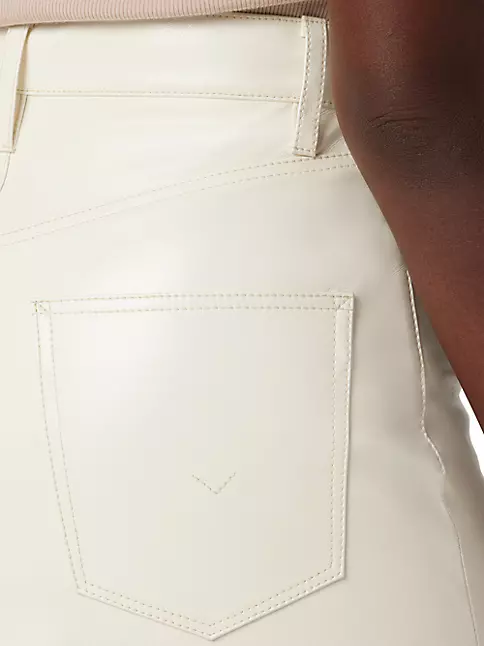 Shop Hudson Jeans Viper Faux Patent Leather Miniskirt | Saks Fifth Avenue