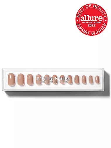 Reusable Pop-On Manicures® Toasted Sugar Round Set