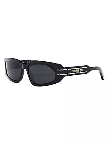 DiorSignature S9U 58MM Geometric Sunglasses
