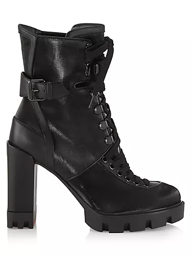 Macademia 100MM Lace-Up Booties
