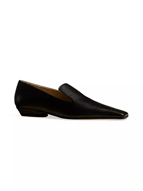 Shop Khaite Marfa Leather Loafers | Saks Fifth Avenue