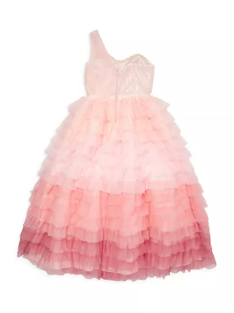 Shop Christian Siriano Little Girl's & Girl's Ombré Gown | Saks Fifth ...